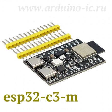 WI-FI ESP32-C3-M Dual USB DevKitM v1.3